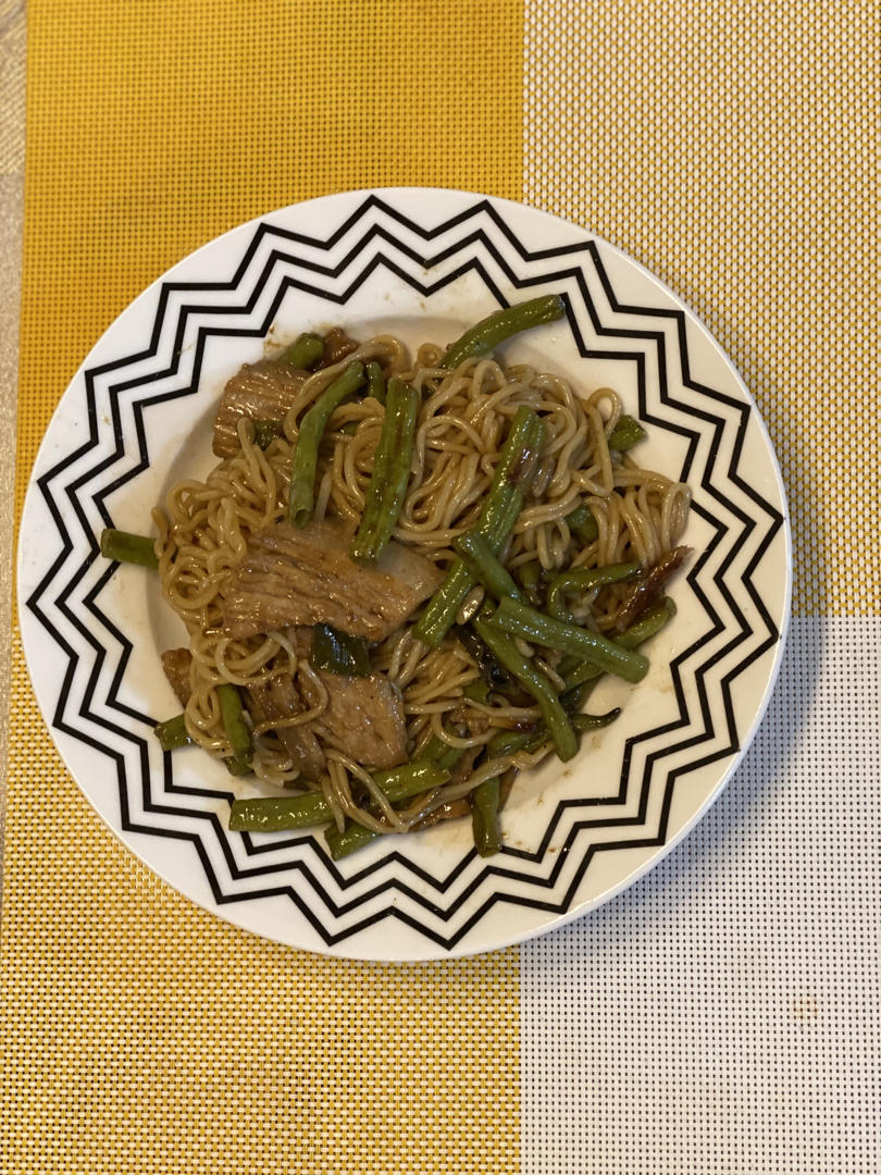 豆角焖面