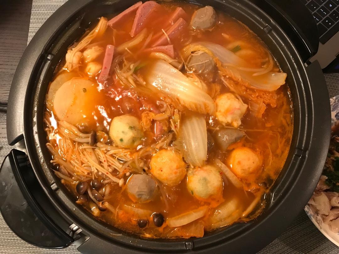 韩国部队锅拉面锅（超好吃）