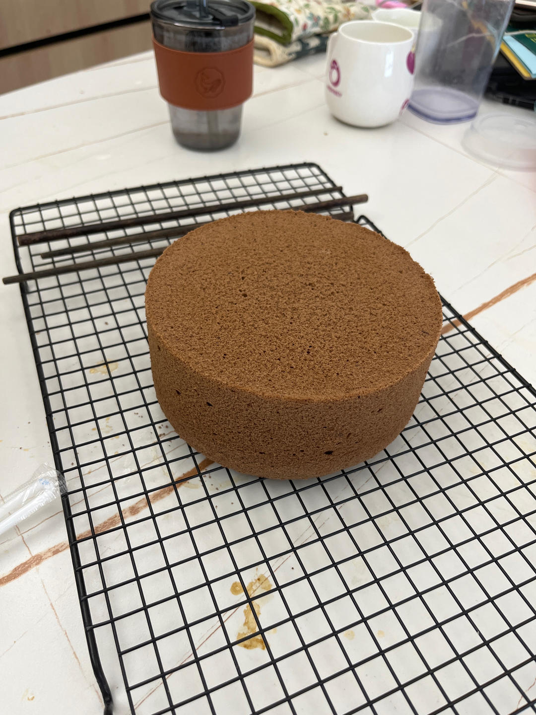 超柔软6寸戚风蛋糕(附8寸配方)零失败 超详细‼️含操作视频