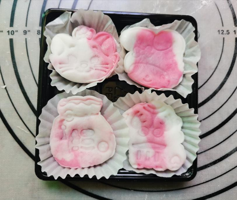 超可爱的冰皮月饼的做法