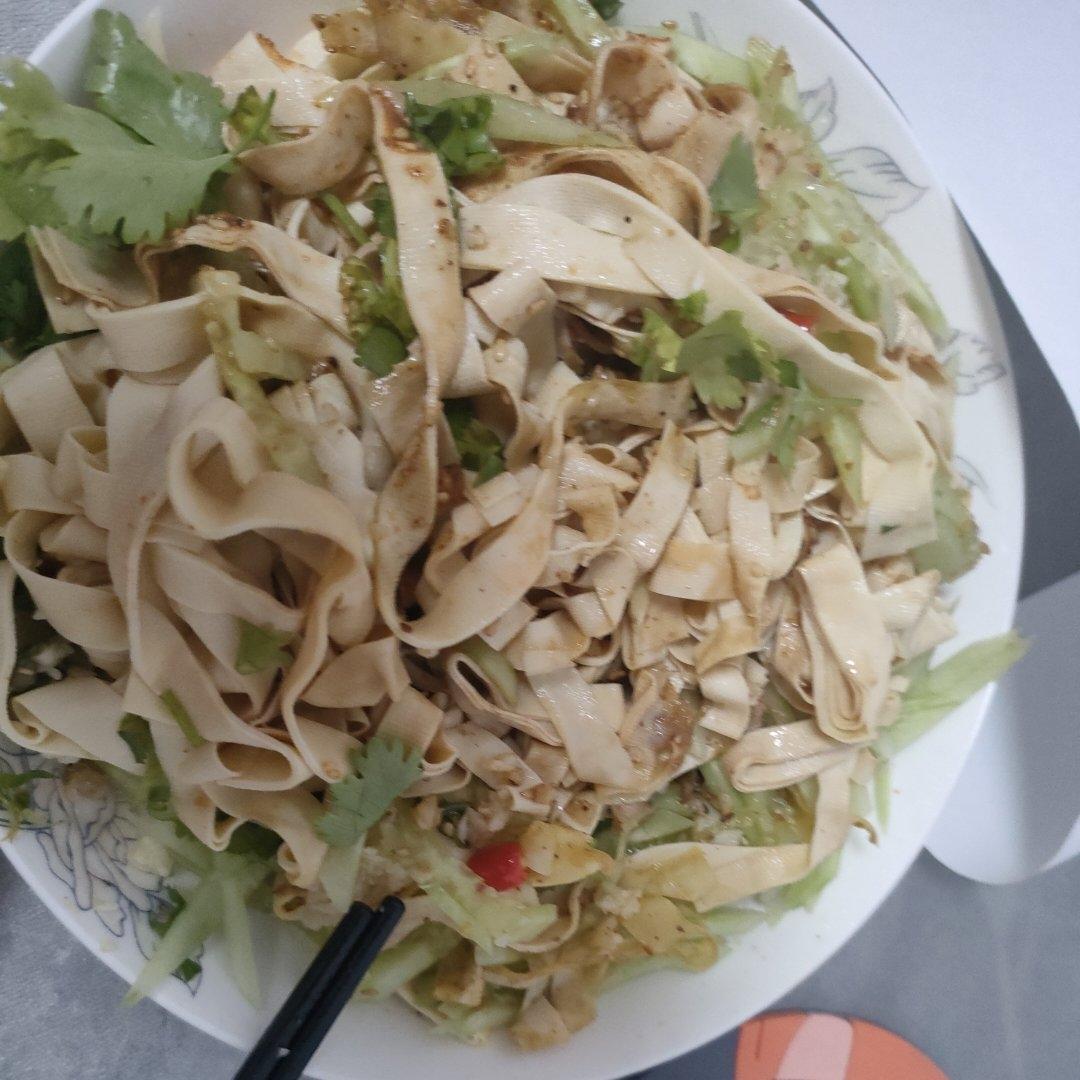 凉拌豆皮