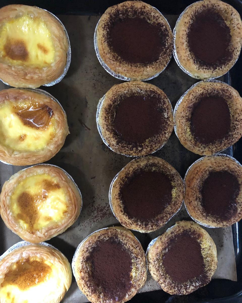 巧克力脏脏蛋挞