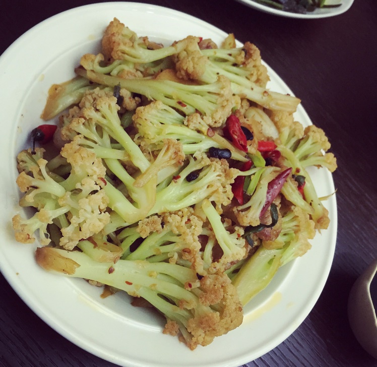 干锅花菜-新手下厨 Fried Chinese Cauliflower
