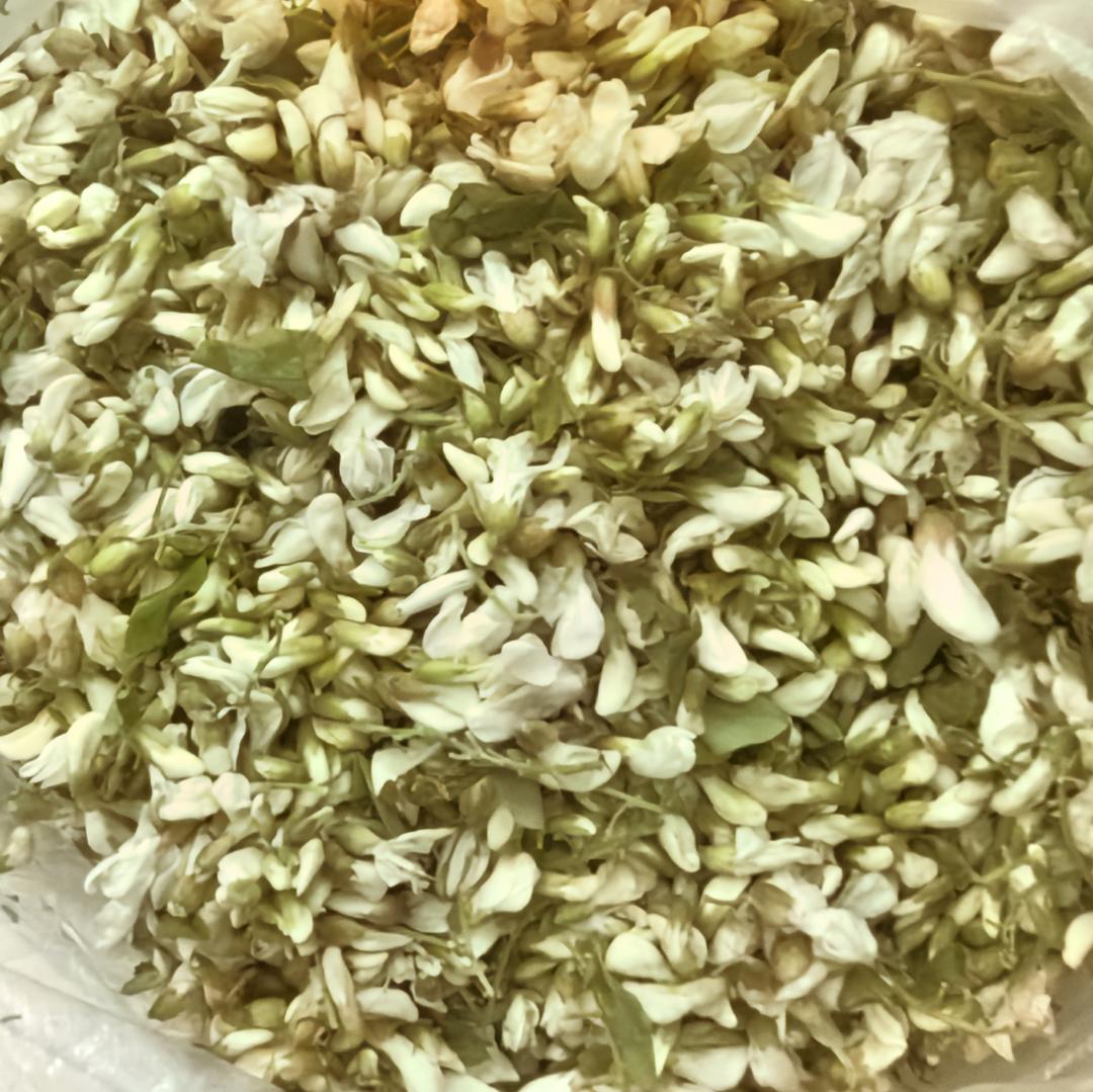 春季时令菜之蒸槐花