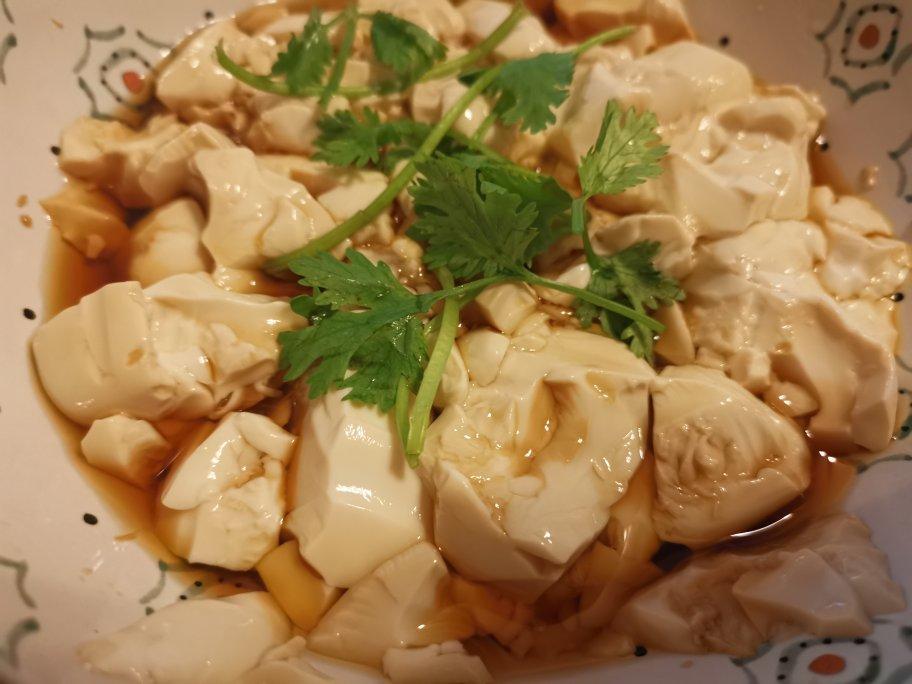 好吃的凉拌内酯豆腐