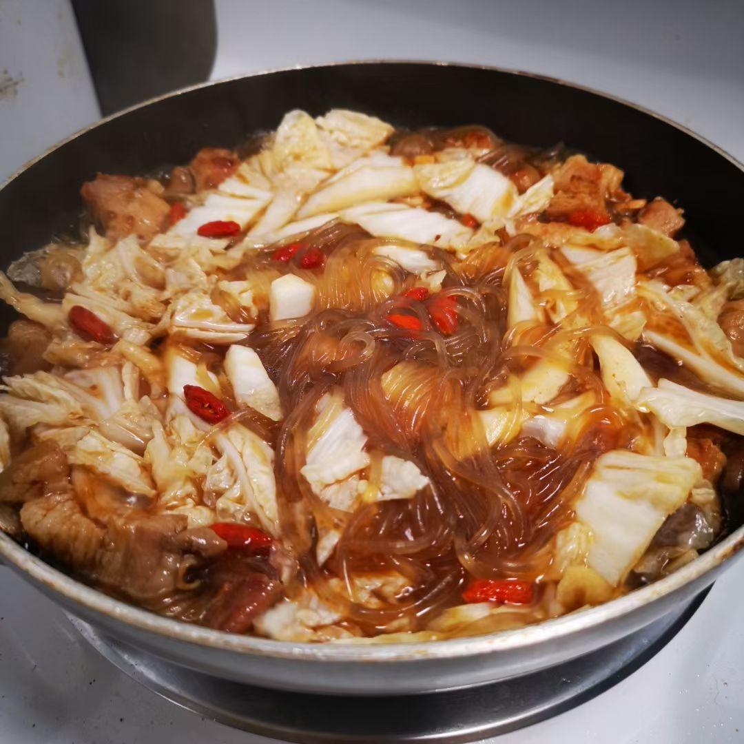 猪肉白菜炖粉条