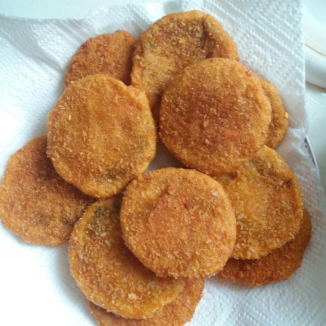 雪花南瓜饼