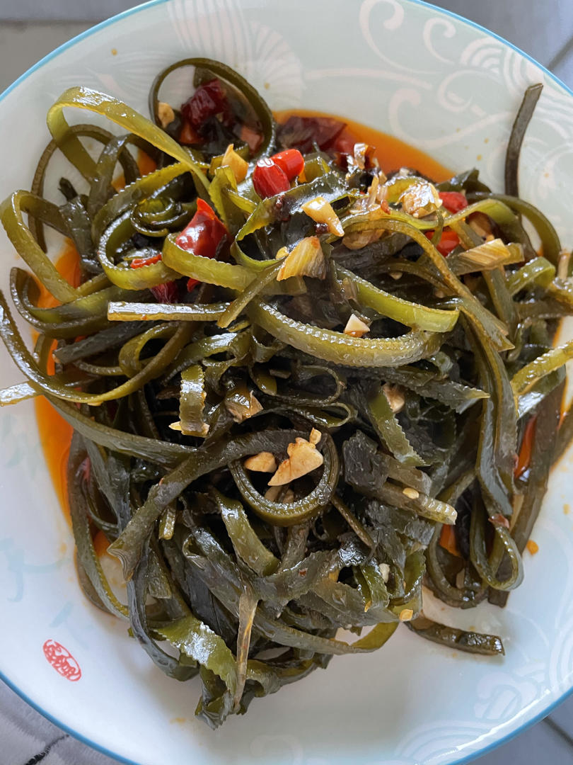 凉拌酸辣海带丝