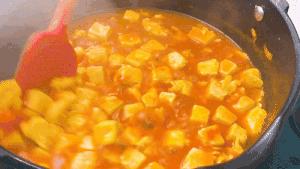 番茄鸡蛋烧豆腐的做法 步骤12