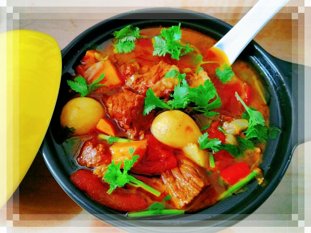 番茄土豆炖牛腩