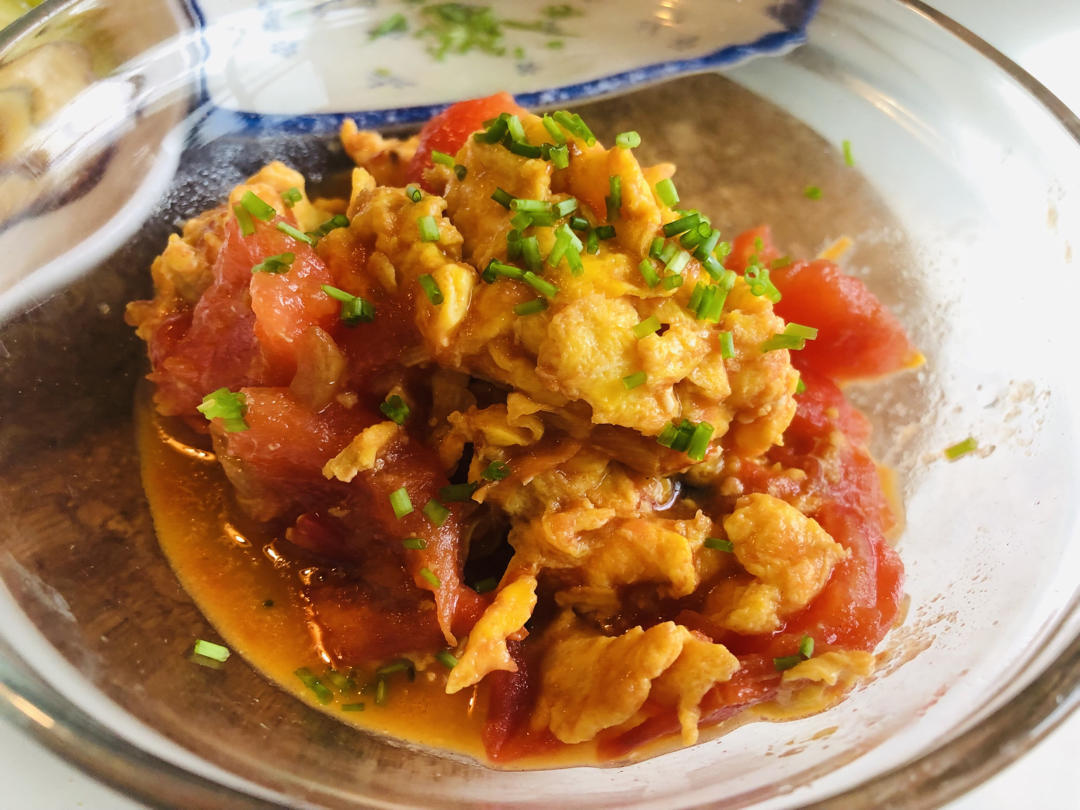 赛螃蟹炒番茄【The national Chinese food】