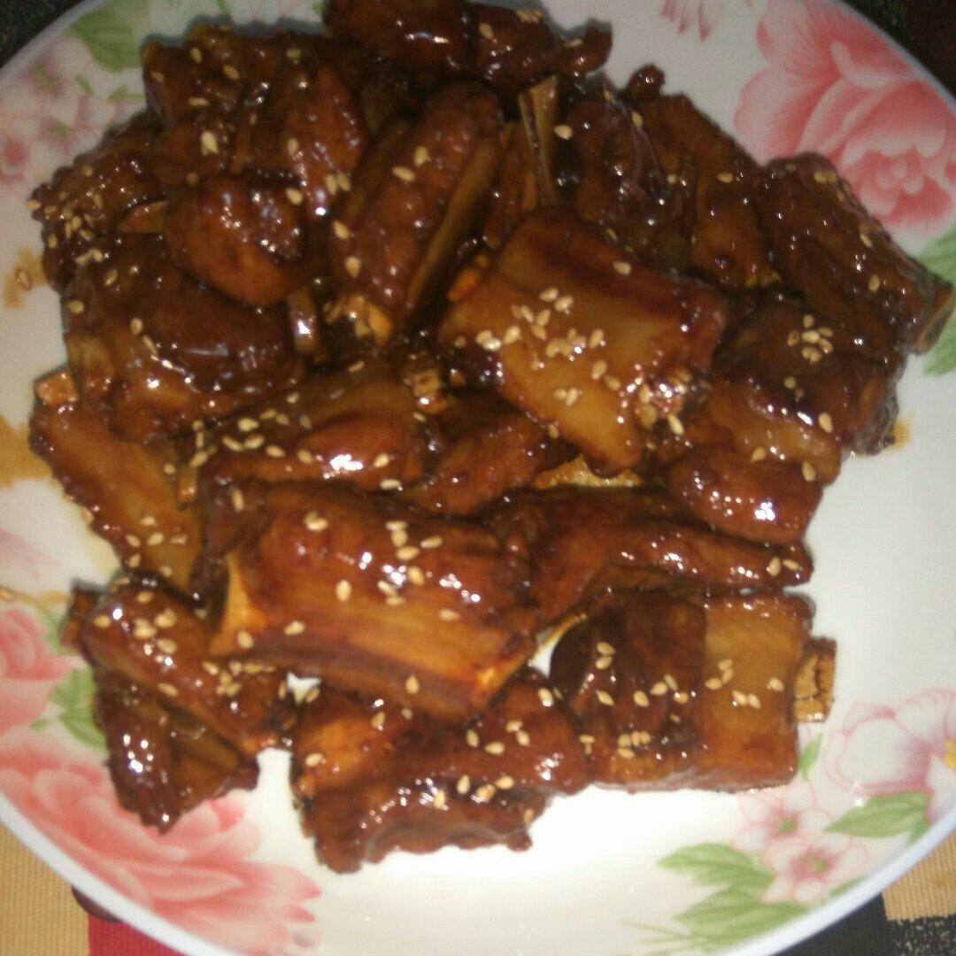 懒人版糖醋排骨