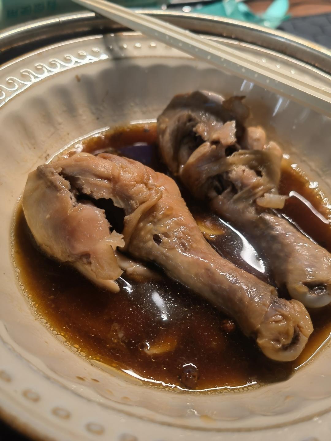 无油版巨嫩无比的椒盐蒸鸡腿🍗