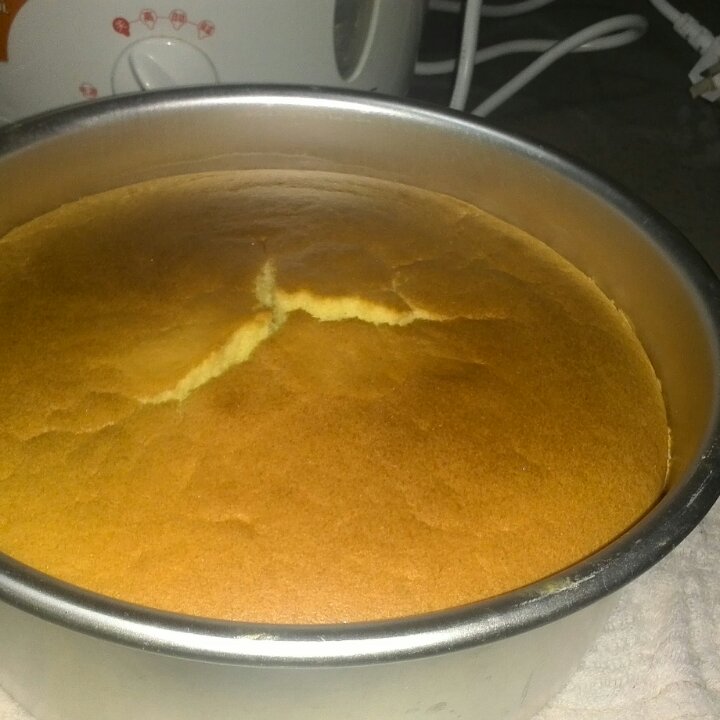 超好记八寸戚风蛋糕（后蛋法）