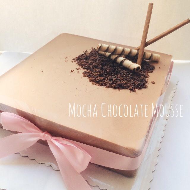 摩卡巧克力慕斯蛋糕
