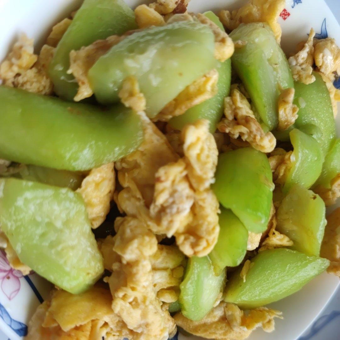 丝瓜炒蛋