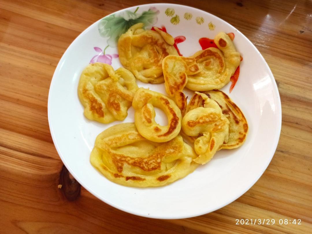 宝宝辅食-软软弹弹红薯小松饼
