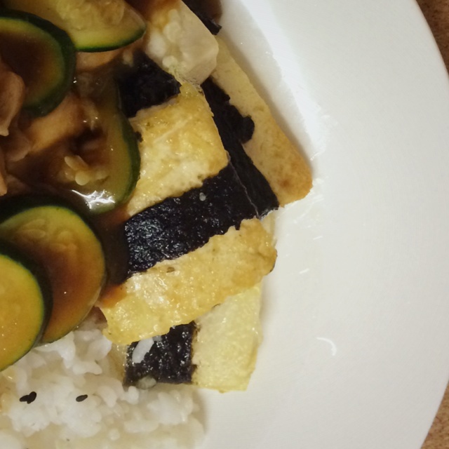 日式照烧海苔豆腐