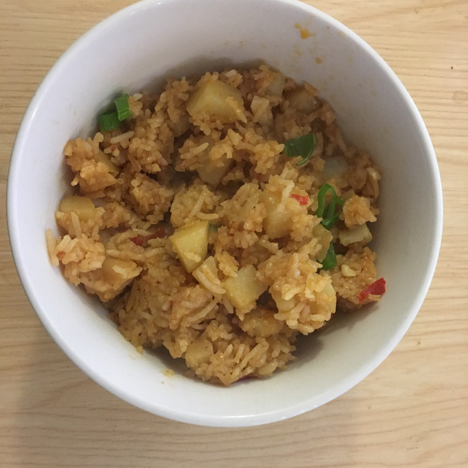 土豆焖饭（电饭锅版）