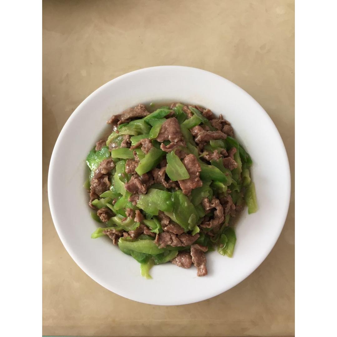 苦瓜炒牛肉