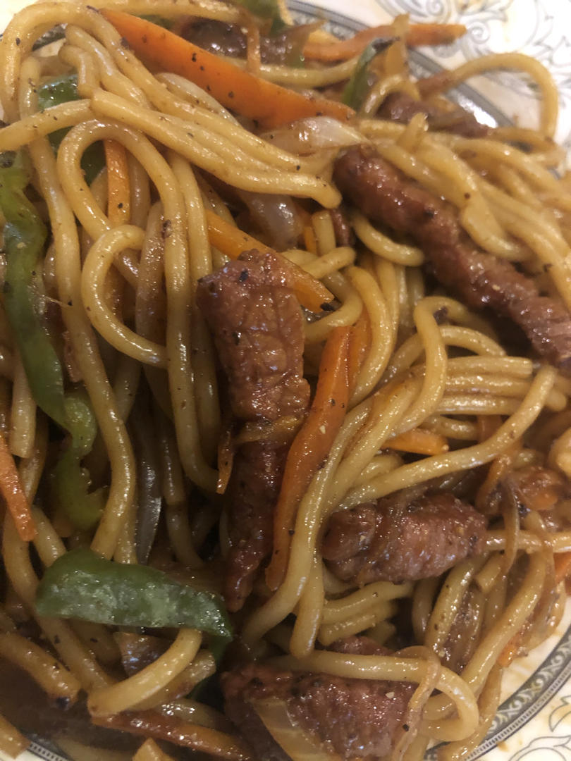 比餐厅好吃的黑椒牛柳意面🍝零失败简单教程