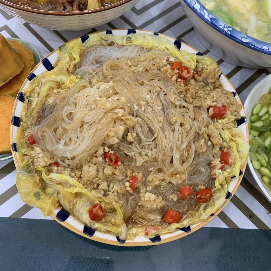 蒜蓉粉丝娃娃菜