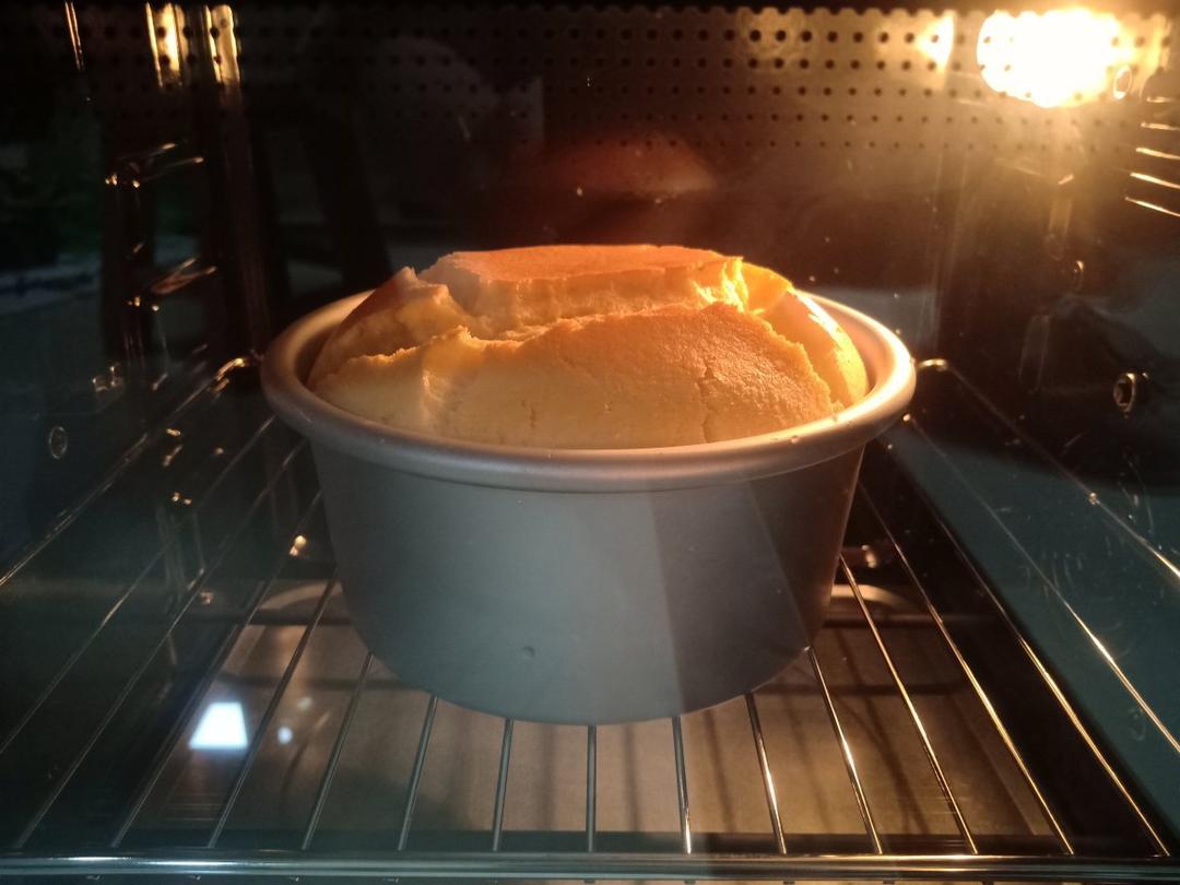 6寸戚风蛋糕胚 不回缩不塌陷0失败