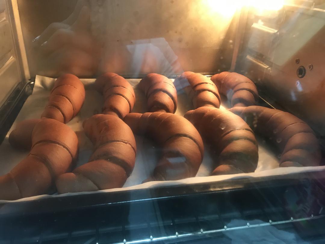 巧克力面包卷