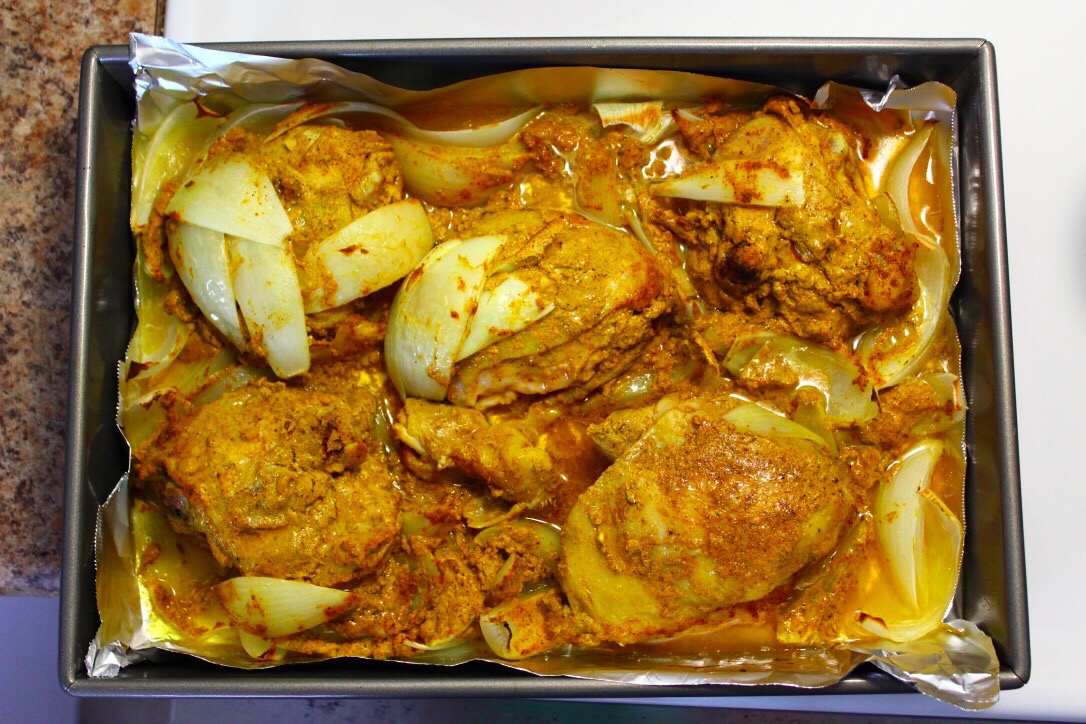 印度tandoori烤鸡