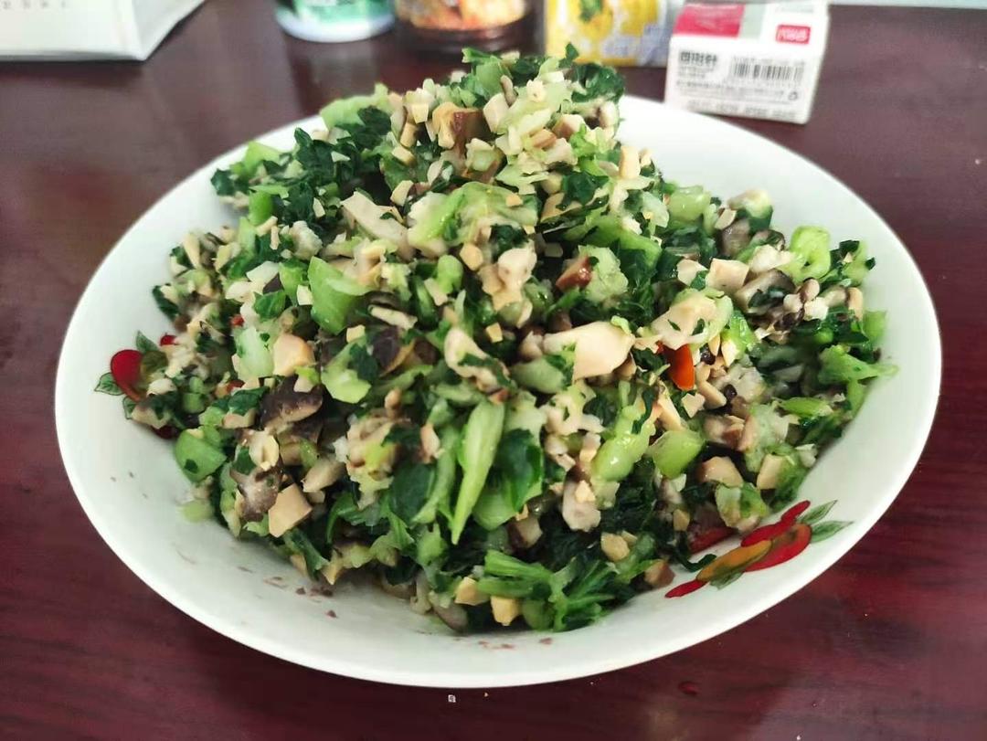 香菇菜包馅