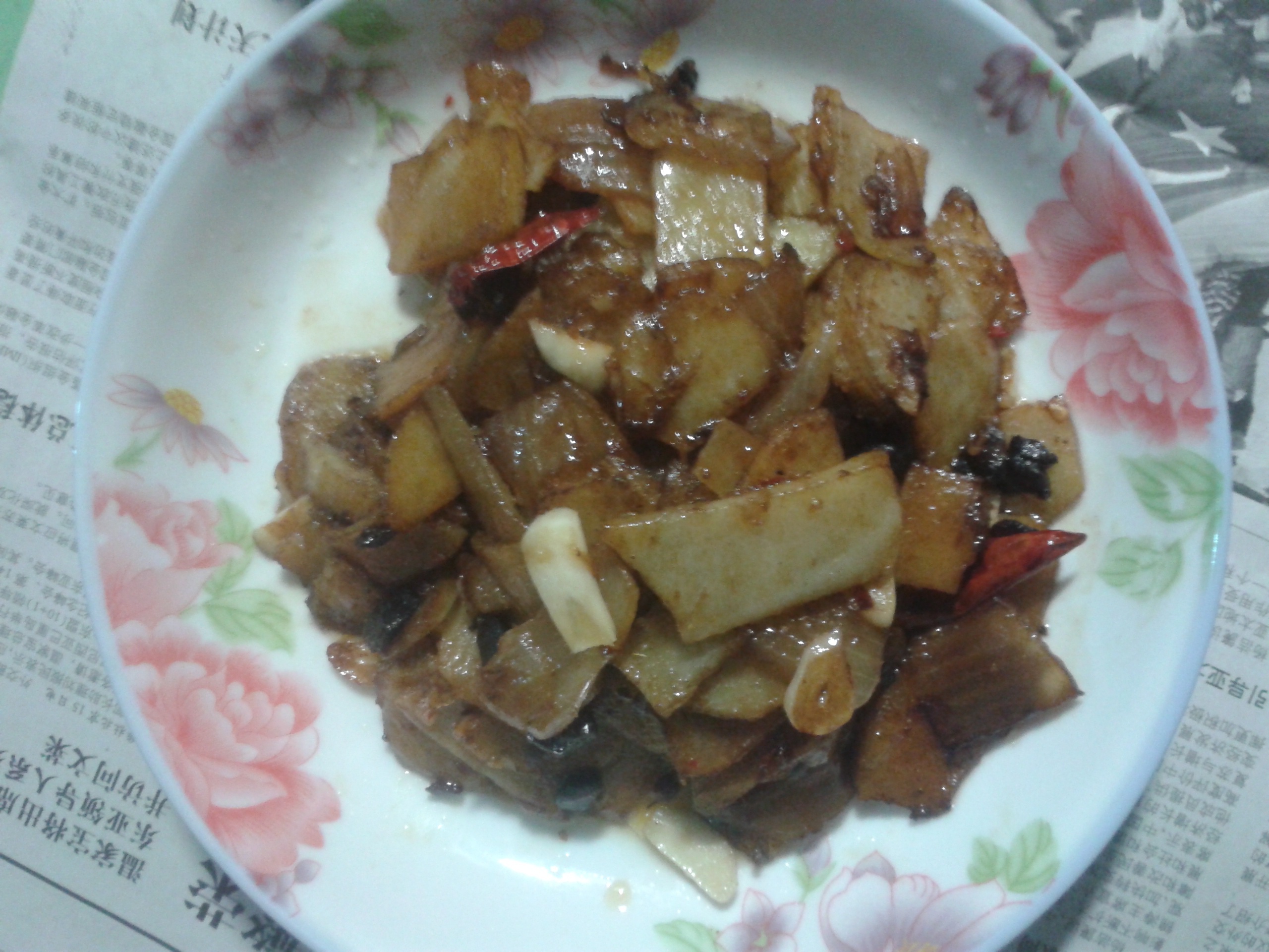 孜然洋葱土豆片