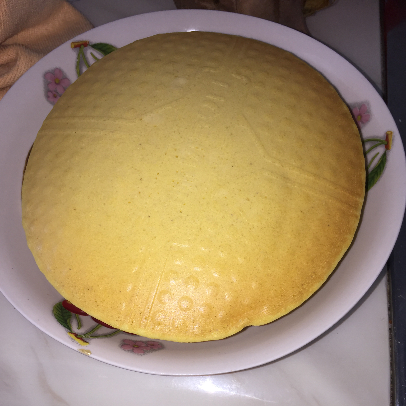 鸡蛋奶香玉米饼