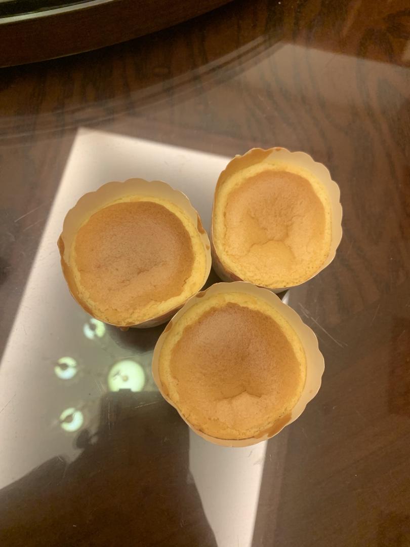 纸杯蛋糕 8寸戚风蛋糕的量