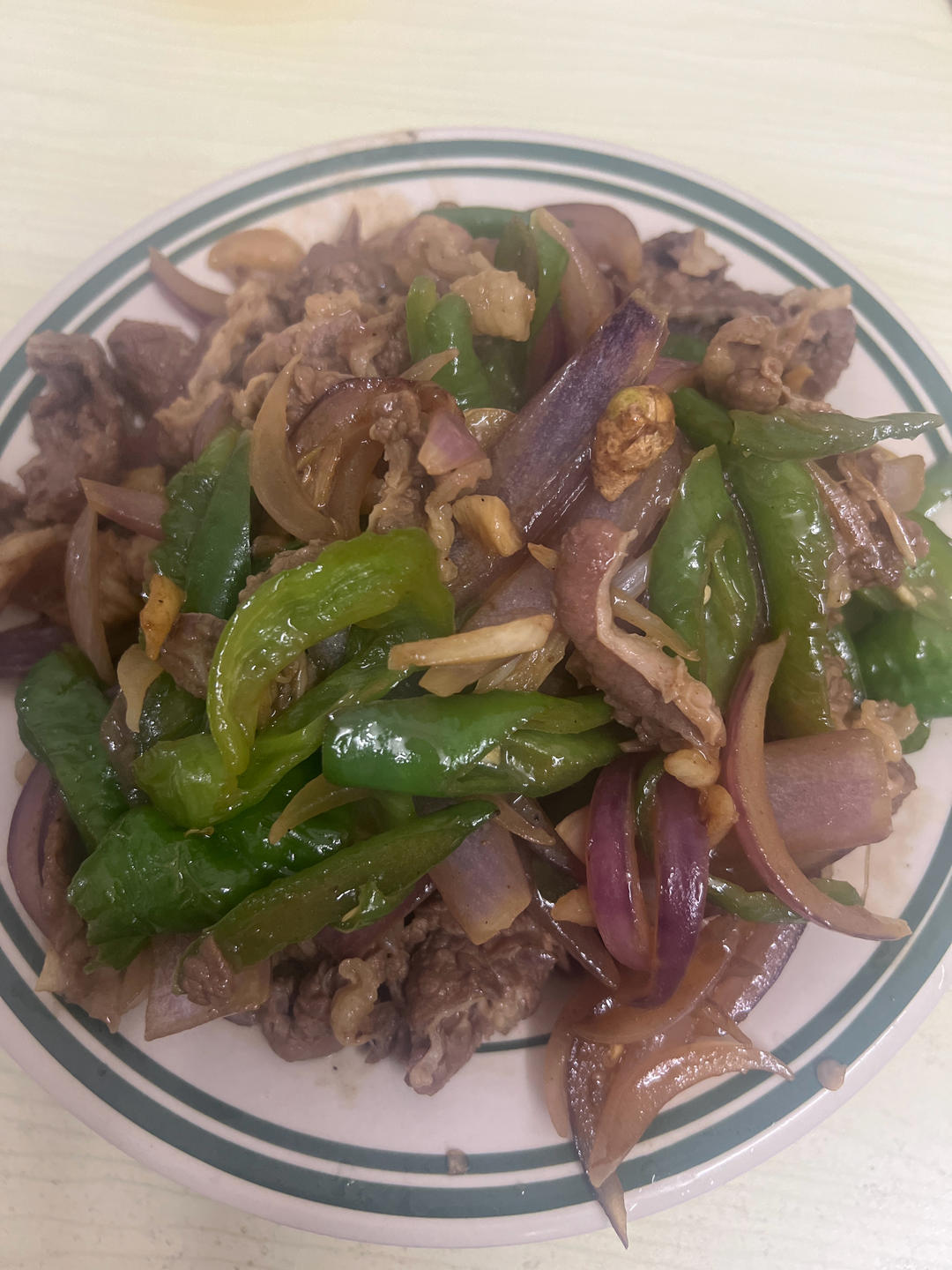 老少皆宜的一道“青椒洋葱爆炒牛肉”