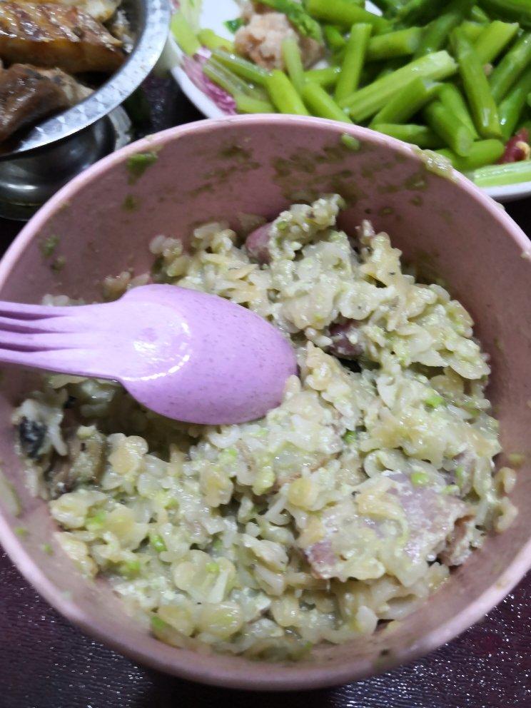 小清新牛油果火腿意面