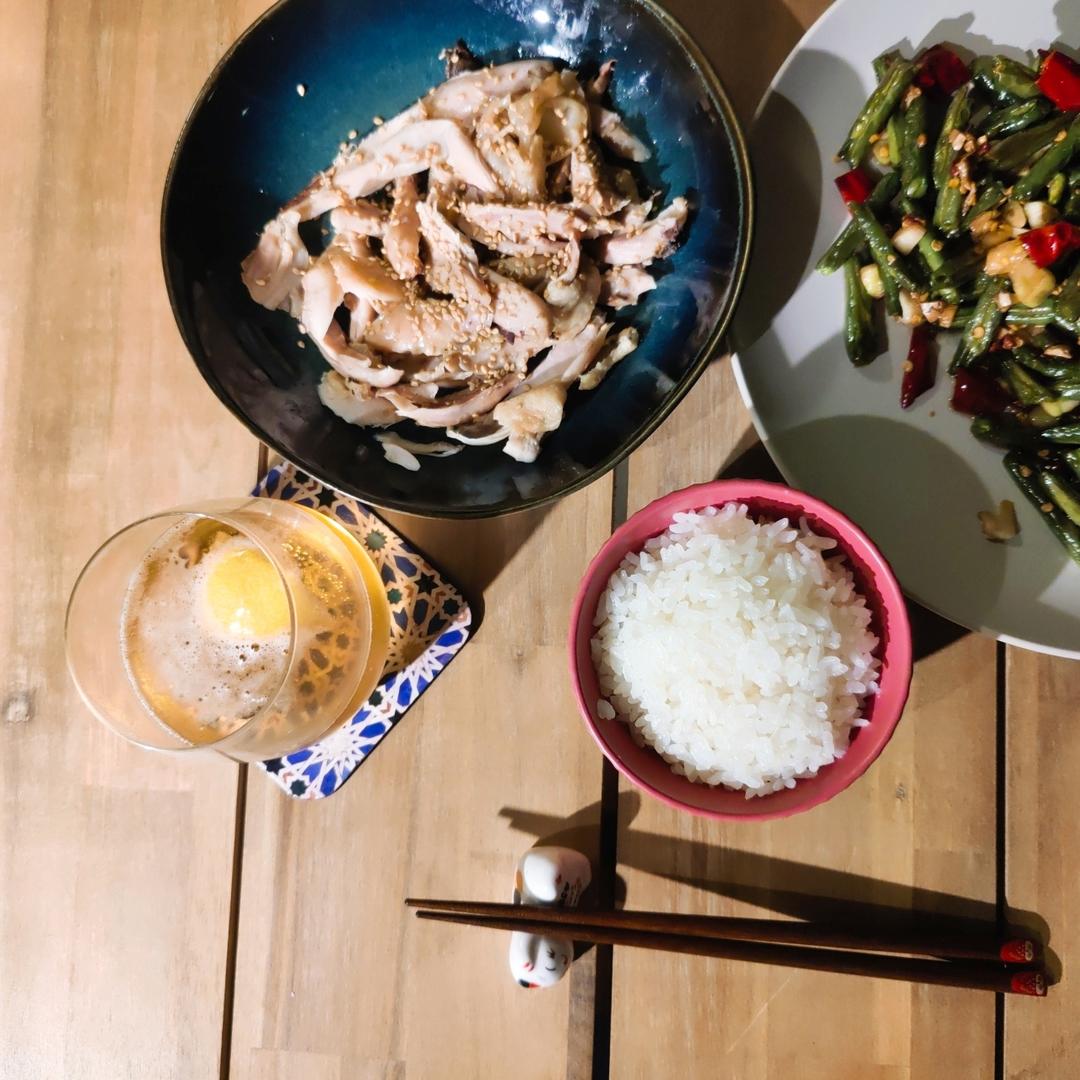 电饭煲版盐焗鸡