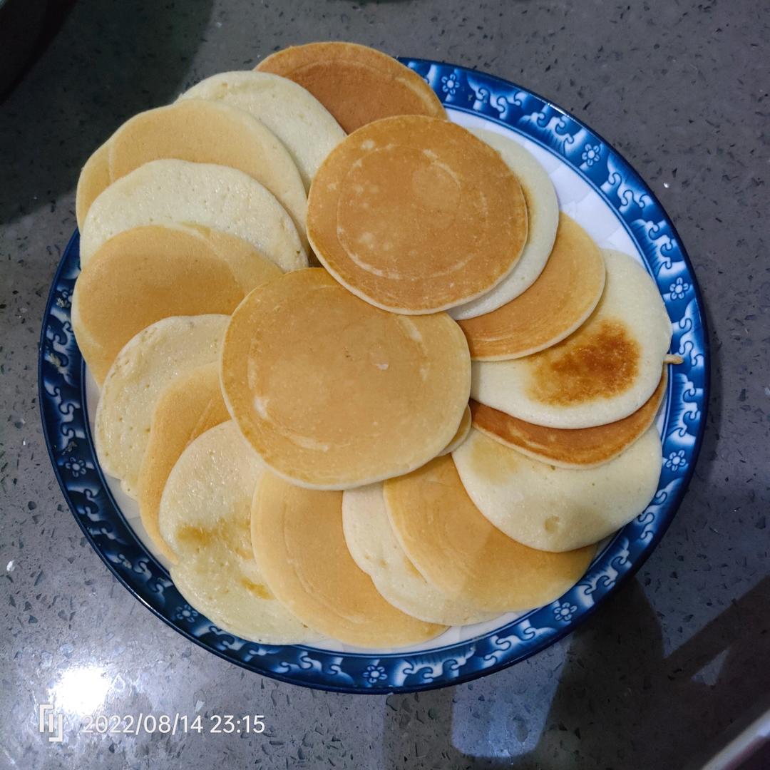 松饼 铜锣烧--全蛋打发 放一周也不会变硬