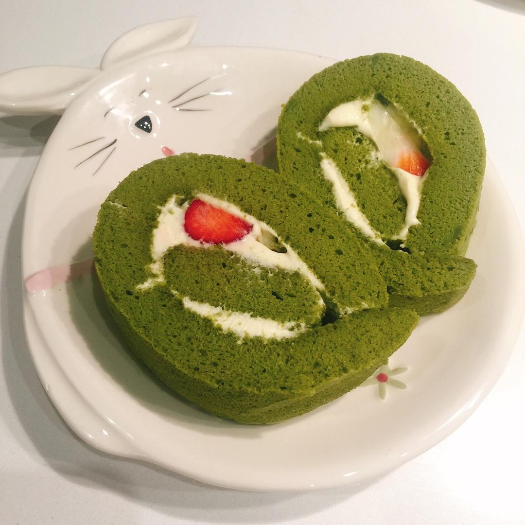 日式抹茶蛋糕卷
