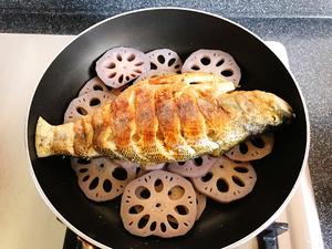 平底锅烤鱼（鱼香）的做法 步骤32