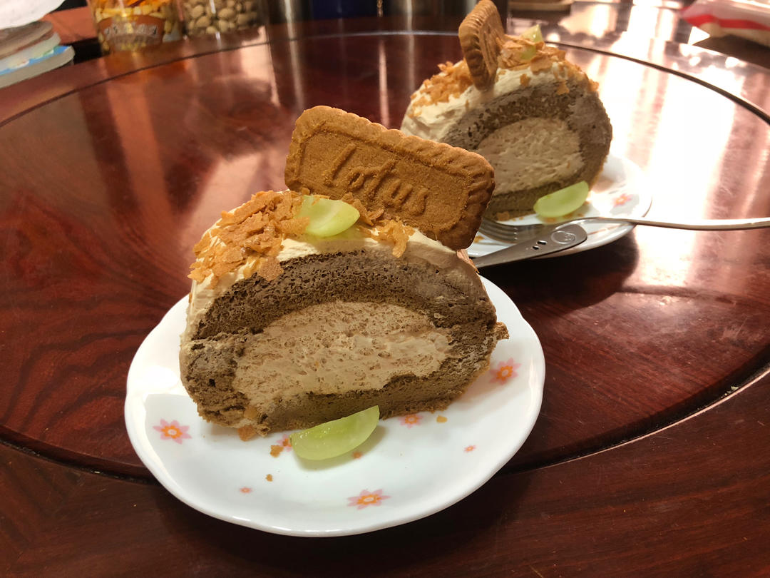 超详细不藏私海量蛋糕卷知识点‼️伯爵红茶奶油蛋糕卷👉🏻完美毛巾面不开裂O型卷教程✅