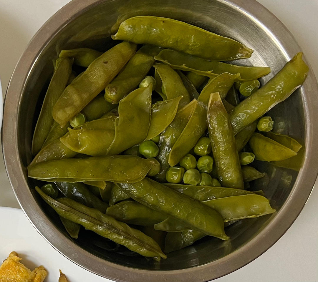 清煮豌豆荚