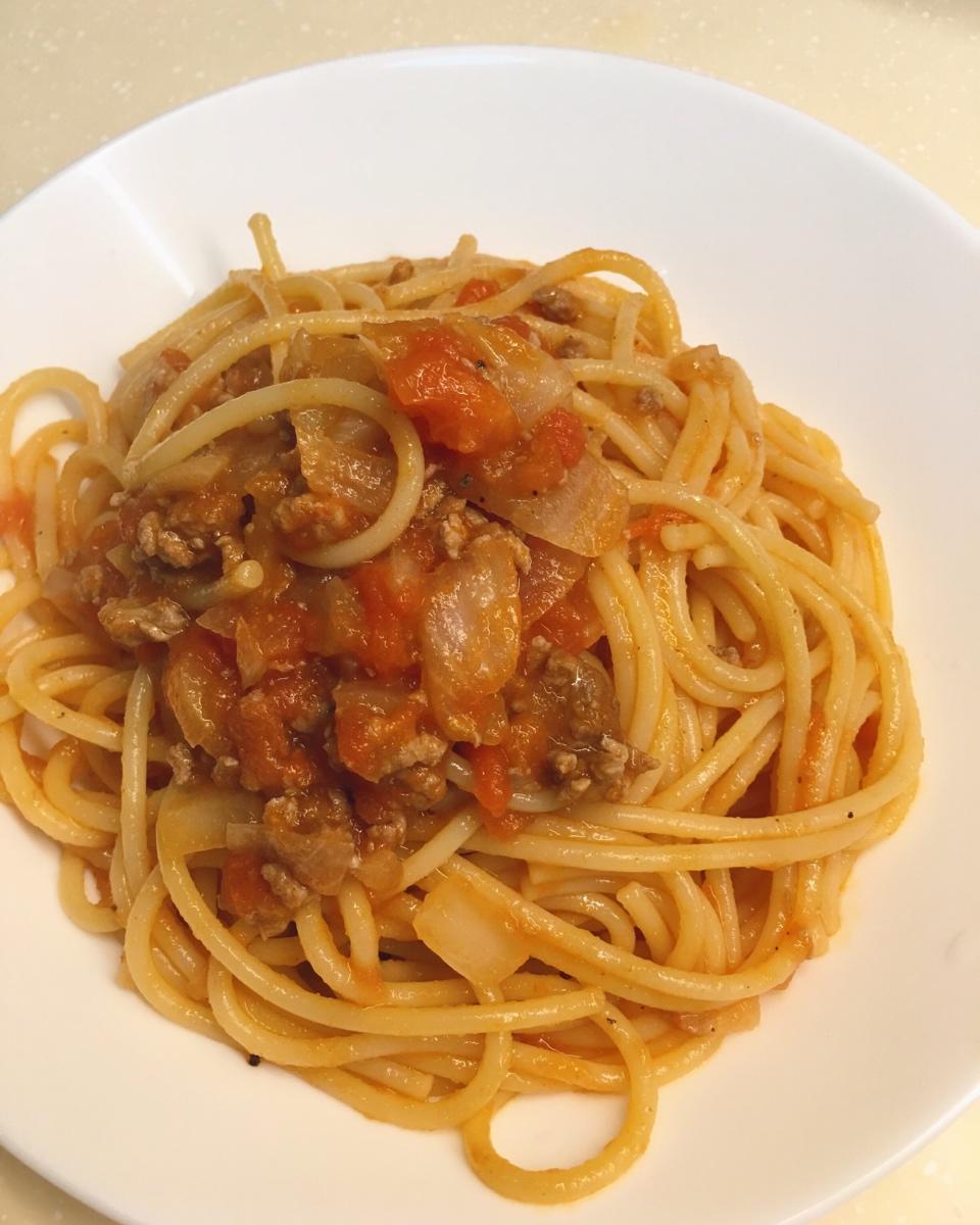 番茄肉酱意大利面