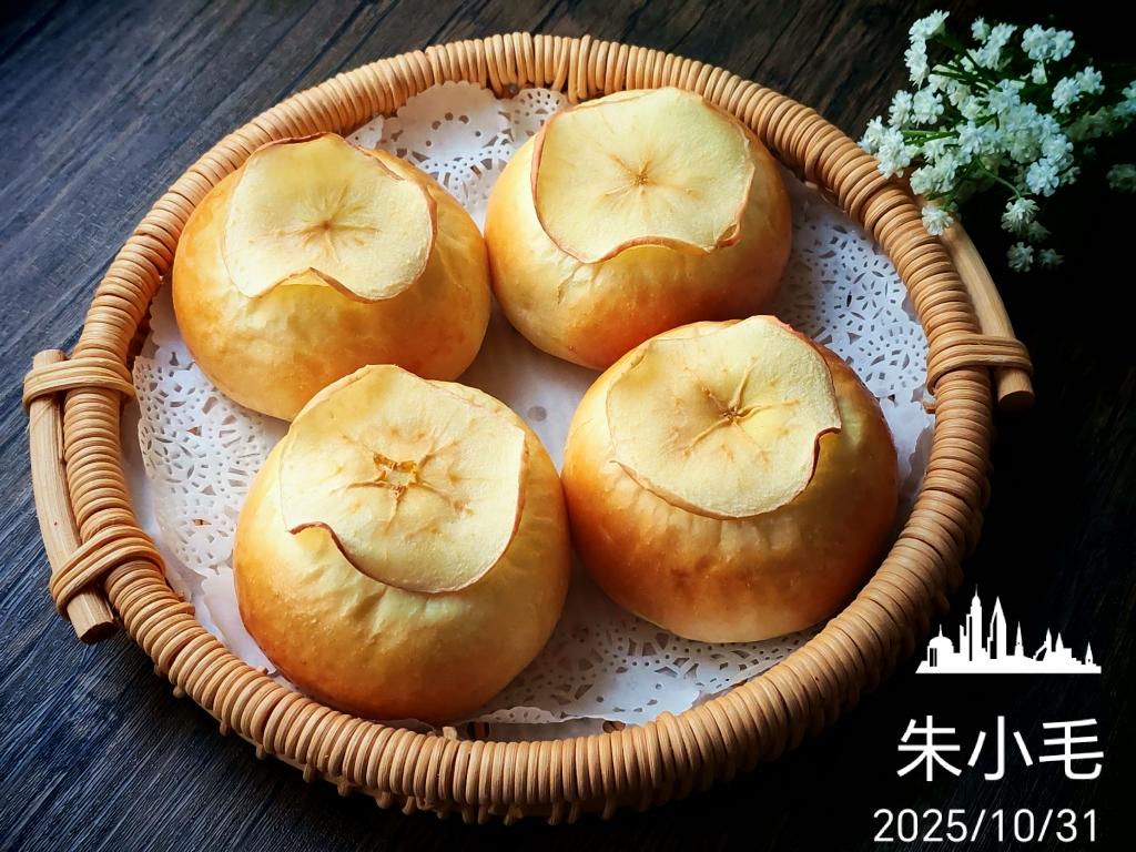 焦糖苹果面包｜平平安安