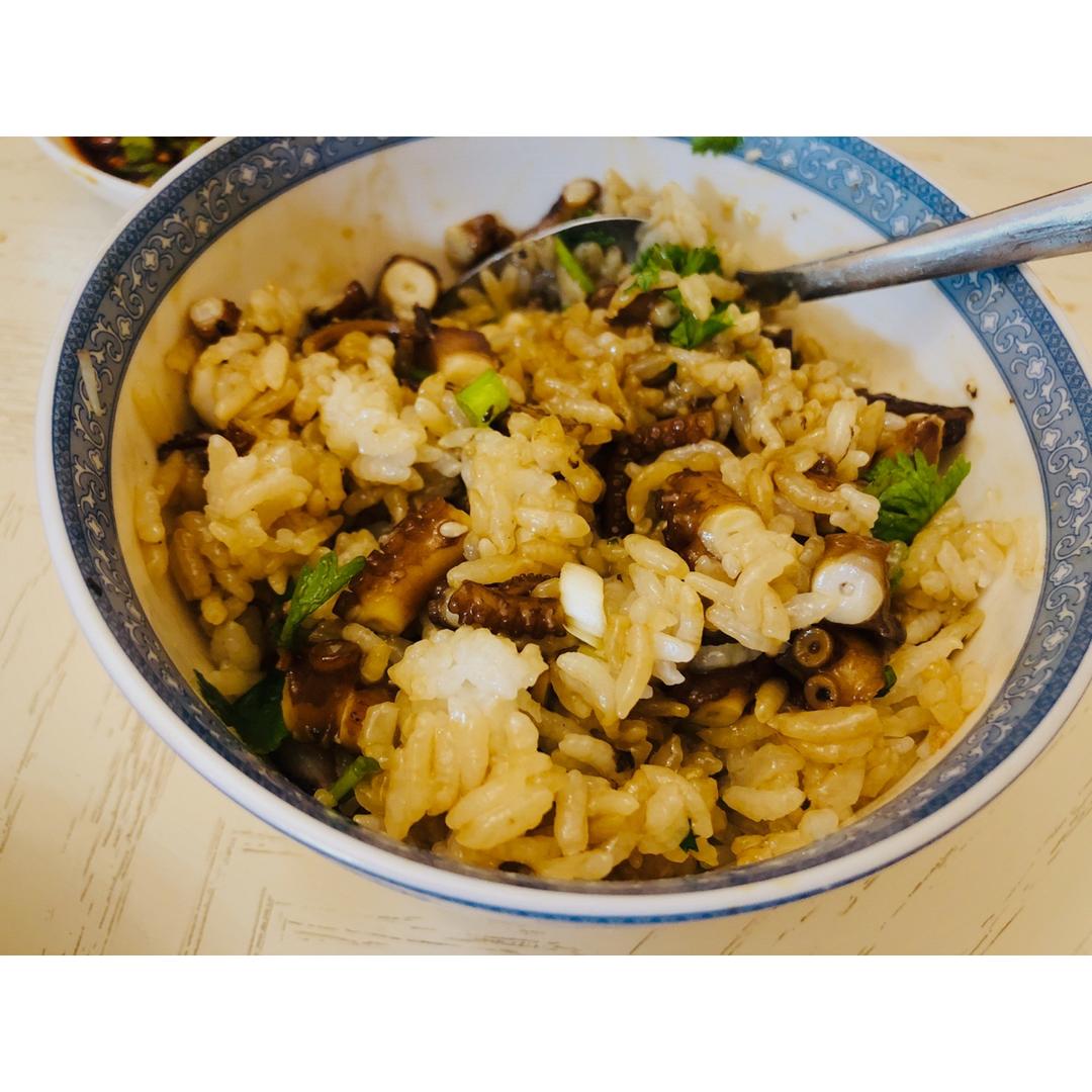 韩式章鱼拌饭