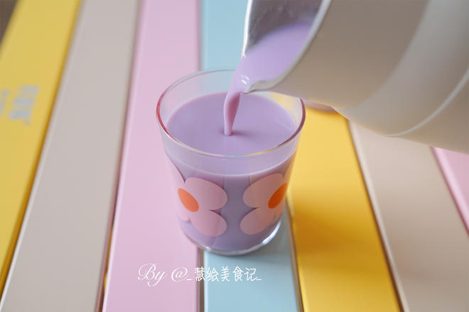 紫薯香芋奶的做法