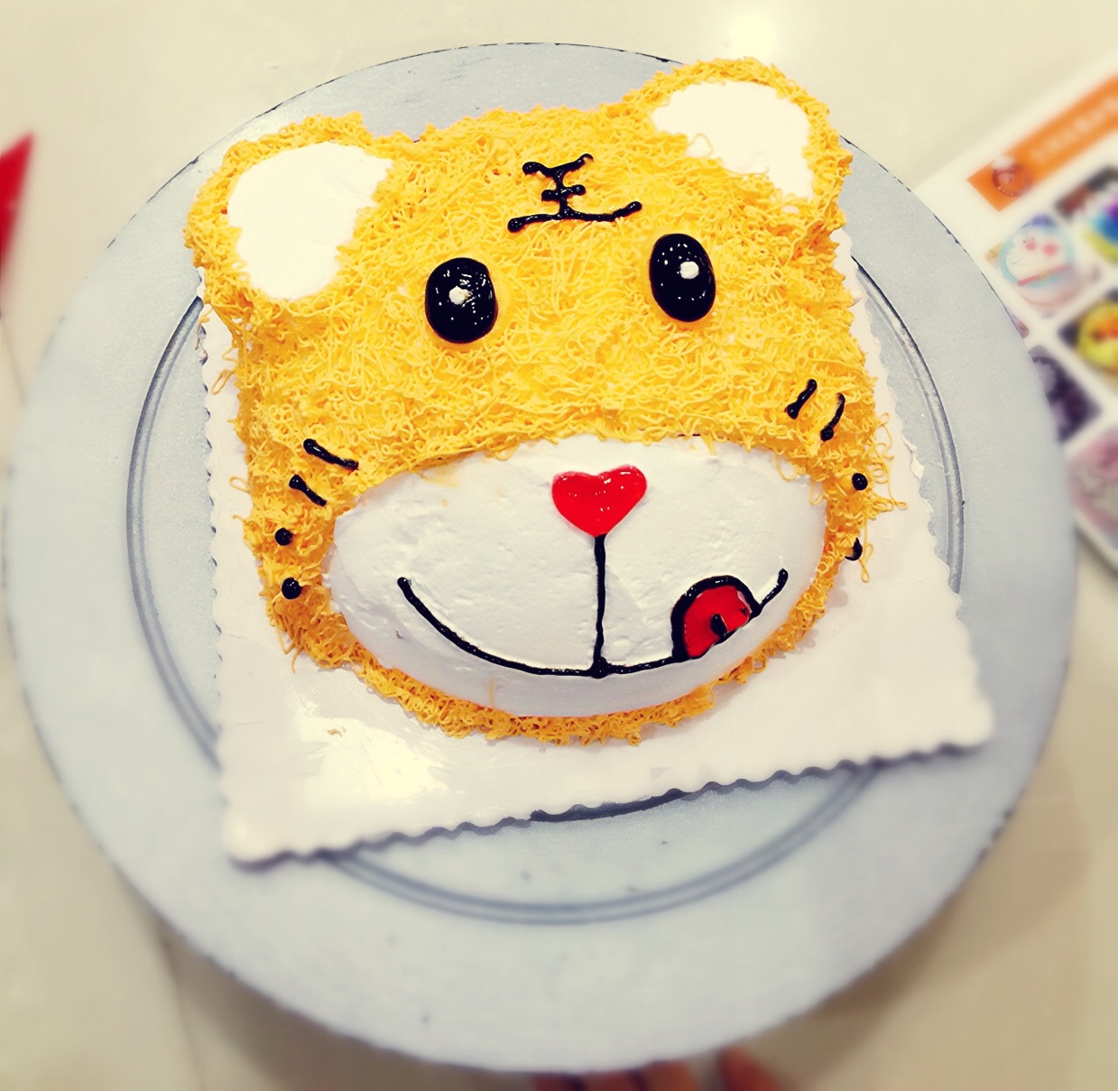 qiqif做的巧虎蛋糕