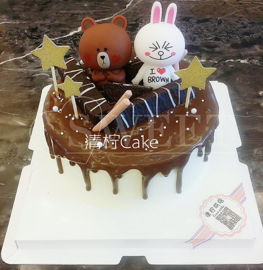 蛋糕淋面之一：甘那许淋面（详细解答淋面太稠的问题）