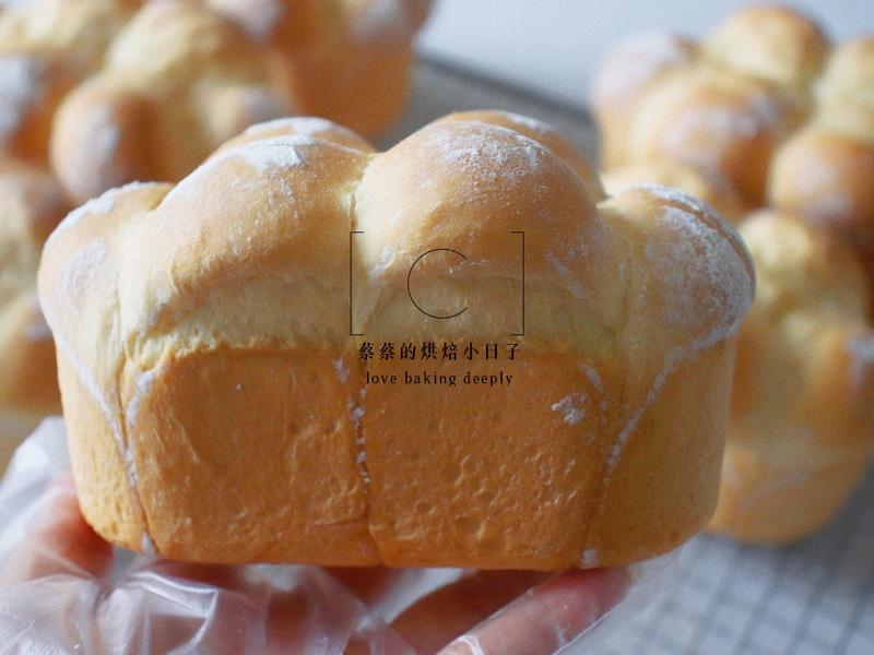 纯奶手撕吐司的做法 步骤1