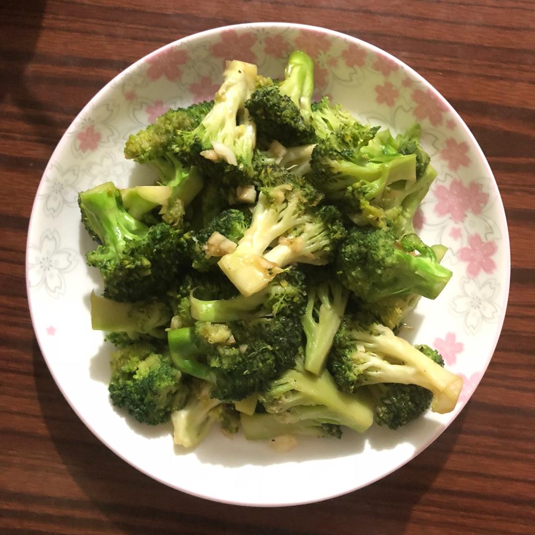 蚝油蒜蓉西兰花