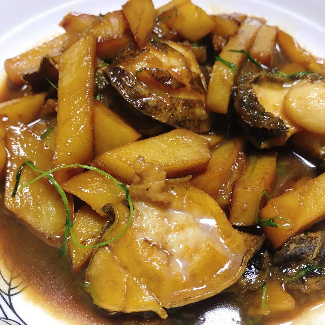小鲍鱼炖土豆